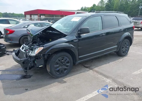 2018 Dodge Journey Se z USA, uszkodzony, nr VIN 3C4PDCAB7JT448809